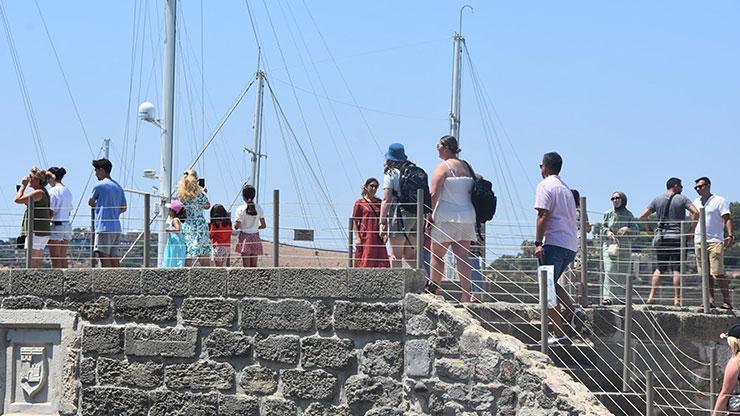 Bodrum Kalesine turist akını; 7 ayda ziyaretçi sayısı 160 bini geçti