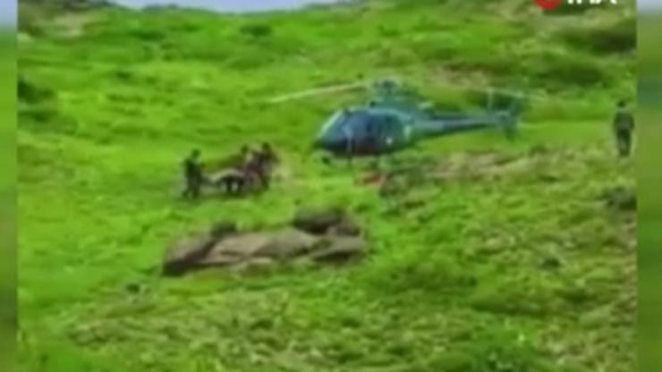 Pakistanda askeri helikopter düştü: 6 ölü