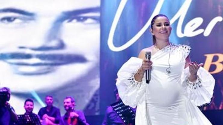 Merve Özbeyden doğum öncesi son konser