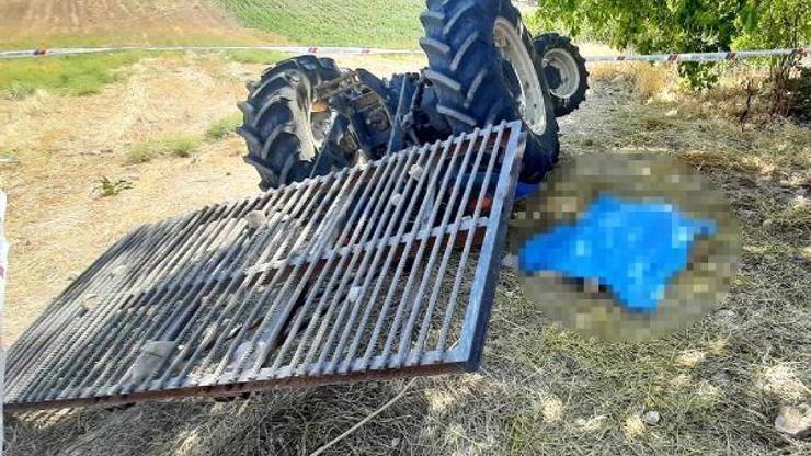 Devrilen traktörün altında kalarak yaşamını yitirdi