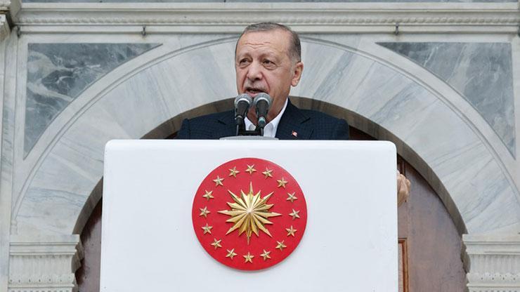Son dakika... Ayazma Camii açıldı Cumhurbaşkanı Erdoğandan önemli açıklamalar
