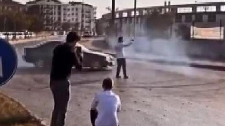 Büyükçekmece’de tehlikeli düğün eğlencesi