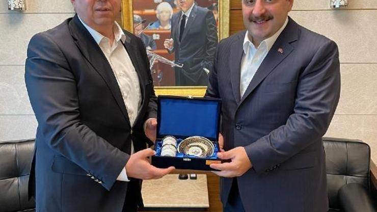 TÜ Rektörü Tabakoğlu, Sanayi ve Teknoloji Bakanı Mustafa Varank ile bir araya geldi
