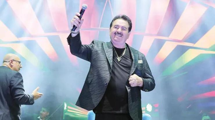 İbrahim Tatlıses ara vermeden 37 şarkı söyledi