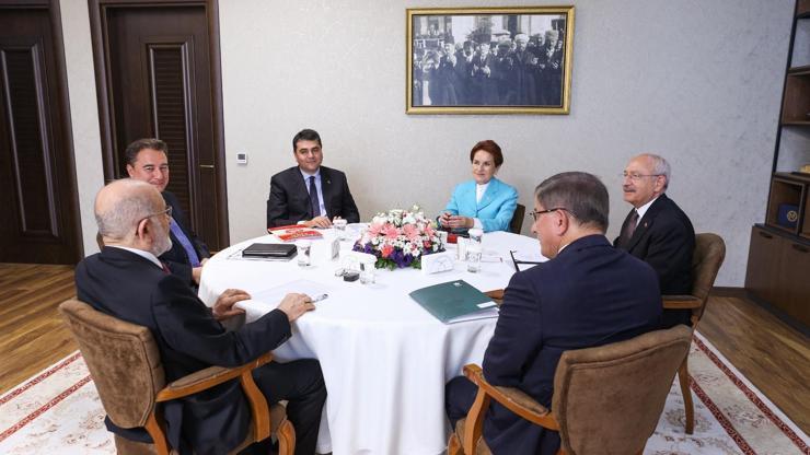 6lı masa, 6ncı kez toplandı