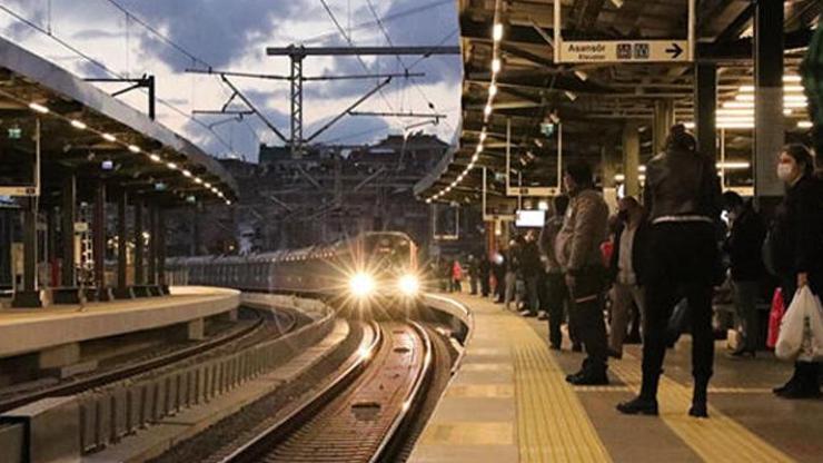 Bakanlıktan açıklama geldi: Marmaray seferleri uzatıldı