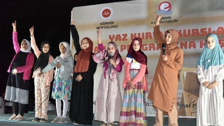 Yaz Kuran kursu etkinliğine yoğun ilgi