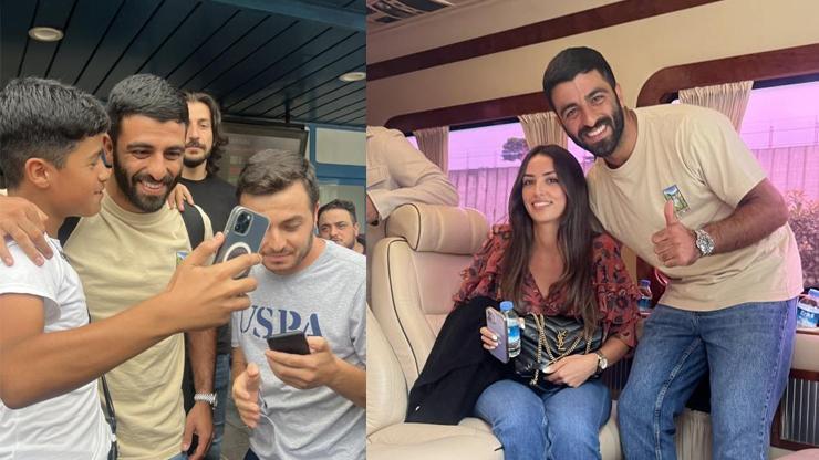 Trabzonsporun yeni transferi Umut Bozok şehre geldi