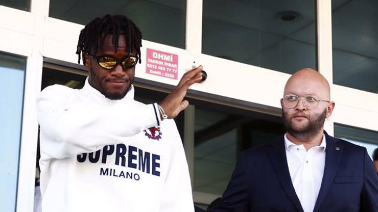 Son dakika... Michy Batshuayi Fenerbahçede İstanbula geldi