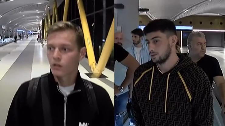 Yusuf Demir ve Mathias Ross Jensen İstanbula geldi