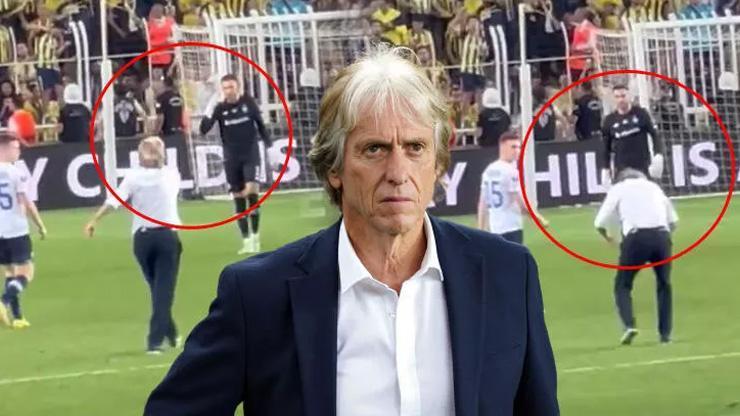 Jorge Jesustan Kiev kalecisine tepki