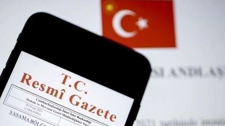 Atama kararları Resmi Gazetede yayımlandı