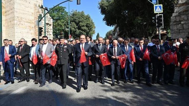 Bursa’nın düşman işgalinden kurtuluşunun 100’üncü yılı kutlandı