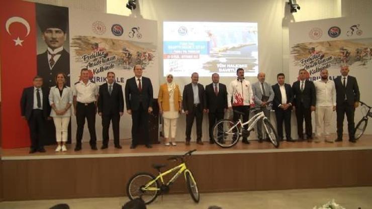 Kırıkkalede Bisiklet puanlı yol yarışları 7nci etabı yapılacak
