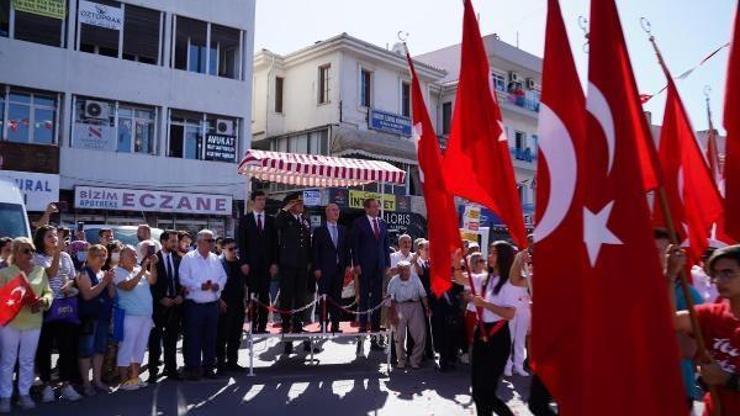 Ayvalıkta düşman işgalinden kurtuluşun 100. yıl coşkusu yaşandı
