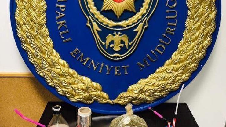 Kapaklıda üzerinde ve evinde uyuşturucu bulunan şüpheli tutuklandı