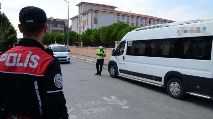 81 ilde okul çevreleri ve servis araçlarına yoğun denetim