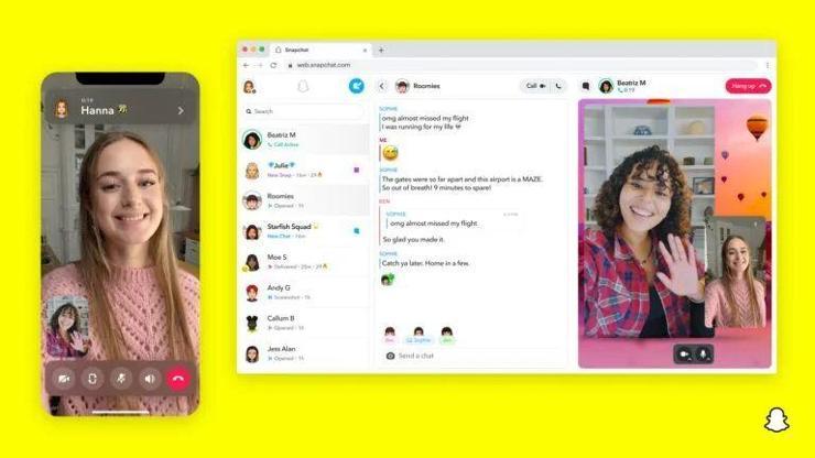 Snapchat web kullanıma açıldı