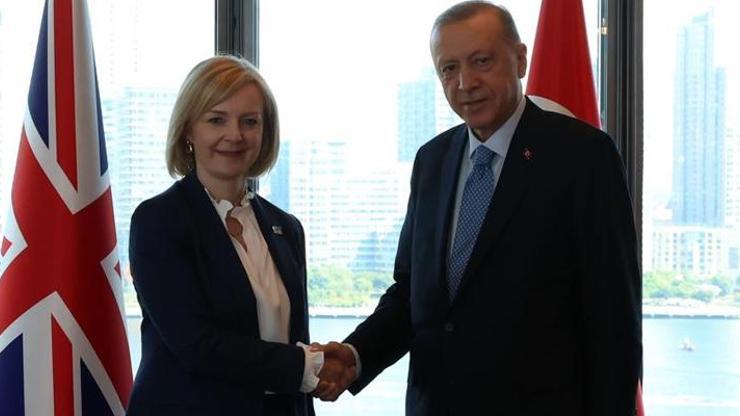 Son dakika haberi: Cumhurbaşkanı Erdoğan, İngiltere Başbakanı Liz Truss ile görüştü