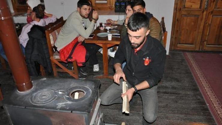Karsta sobalar kuruldu