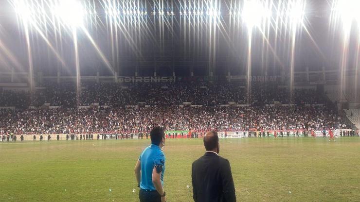 Amed Sportif: Tribünde açılanların kulübümüzle bir ilgisi yoktur