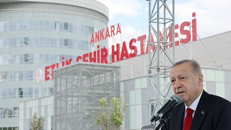 SON DAKİKA: Etlik Şehir Hastanesi açıldı Erdoğan: Bu yüzyıl Türkiyenin yüzyılı olacak