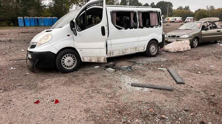 Son dakika... Ukraynanın güneyine füze saldırısı: 23 ölü