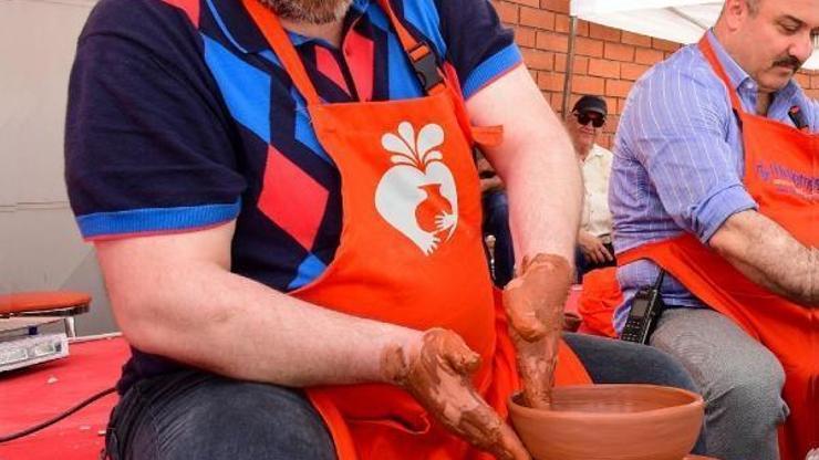 Menemen 1inci Uluslararası Çömlek Festivalinde hazırlıklar son aşamada