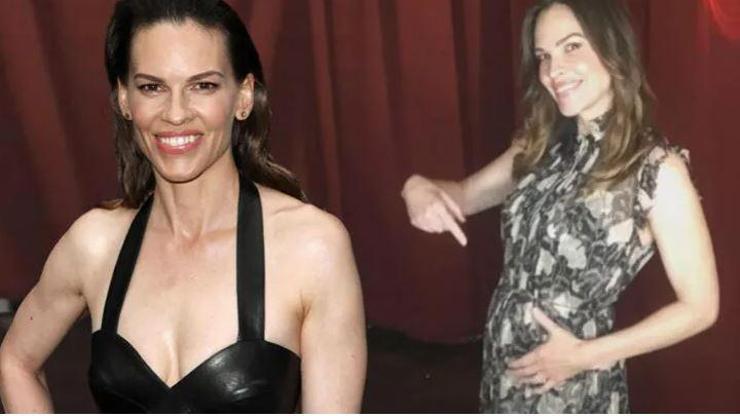 İkiz bebek geliyor 48 yaşındaki Hilary Swank anne oluyor