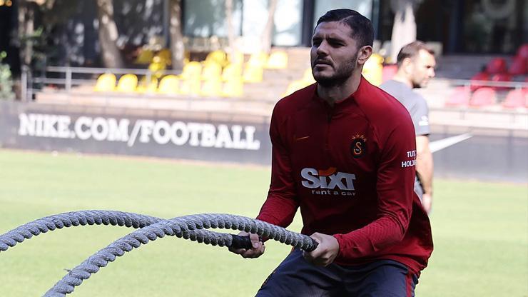 Galatasarayda Icardi hırs küpü