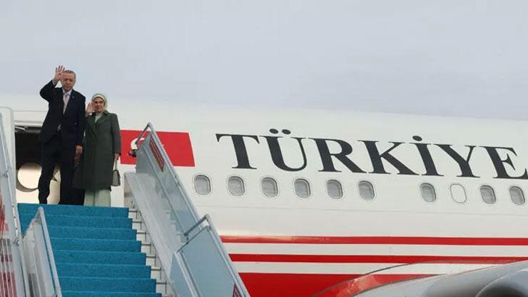 Cumhurbaşkanı Erdoğan, Kazakistana gitti
