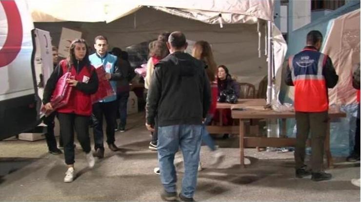 Kızılay, Madenci yakınlarına battaniye dağıttı