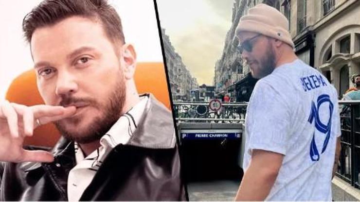 Sinan Akçıldan Paris pozları