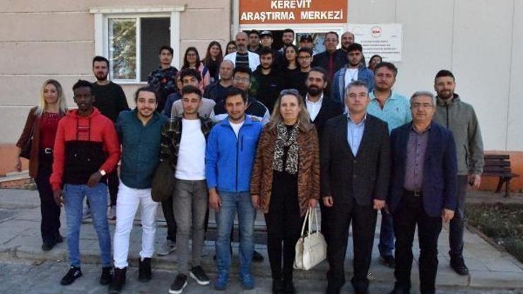 Mühendislik öğrencileri su ürünlerini inceledi