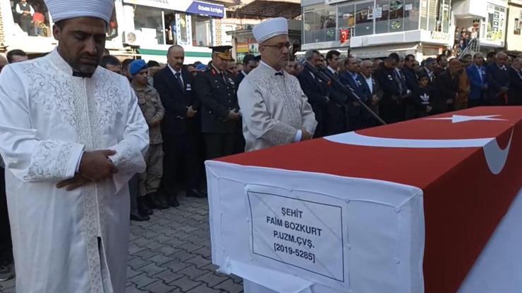 Pençe-Kilit şehidi uzman çavuş, son yolculuğuna uğurlandı