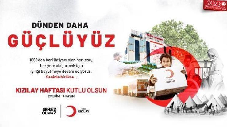 Kızılay Haftasında çeşitli etkinliklerle Dayanışma Yılına vurgu yapılacak