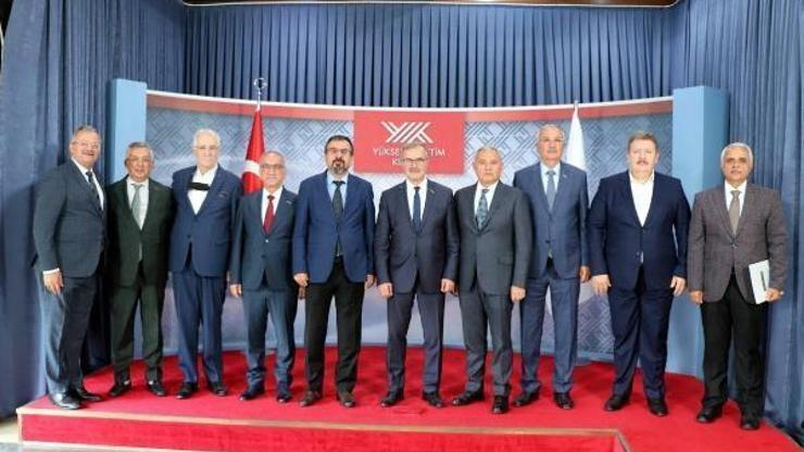 DOSB Başkanvekili Filiz, YÖK Başkanvekili Göktaşa meslek lisesine anlattı