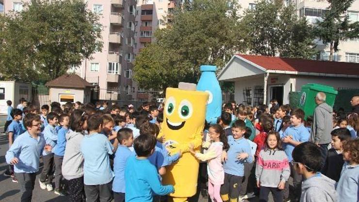 Kartal Belediyesi’nden 24 okula atık toplama konteynerı