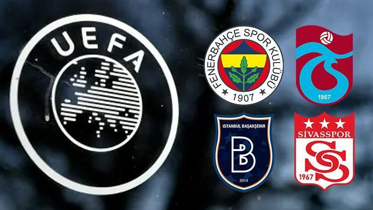 Temsilcilerimizin kasaları doldu İşte Sivasspor, Başakşehir, Trabzonspor ve Fenerbahçenin UEFA gelirleri