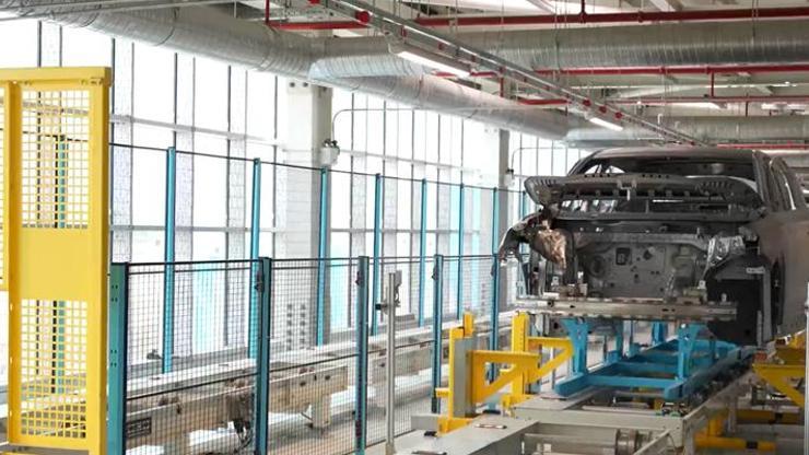 Togg nasıl üretiliyor Görüntüler paylaşıldı