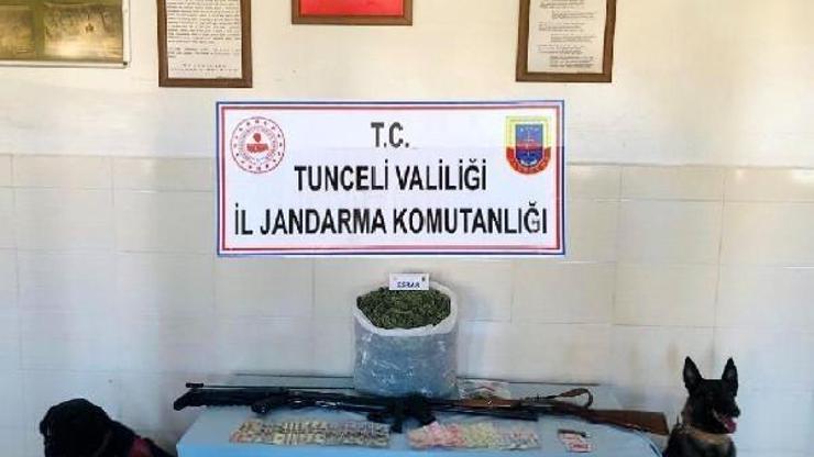 Evinde 3 kilo esrarla yakalanan kişi gözaltına alındı