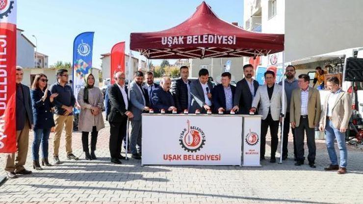 Uşakta Şekerevleri Sağlık Ocağı Eğitim ve Yaşam Merkezi için ilk harç döküldü