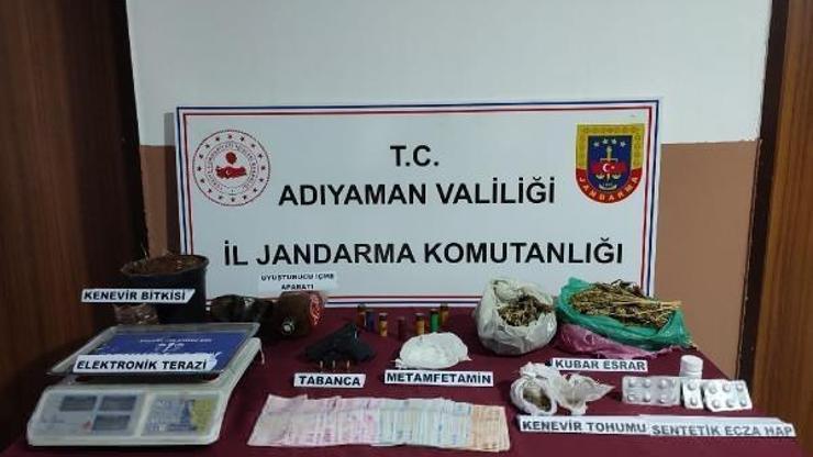 Adıyaman’da uyuşturucuya gözaltı