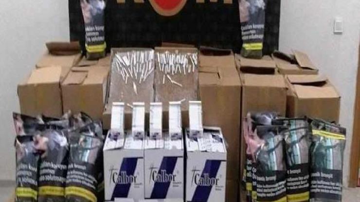 Kırşehirde kaçak sigara operasyonu: 1 gözaltı