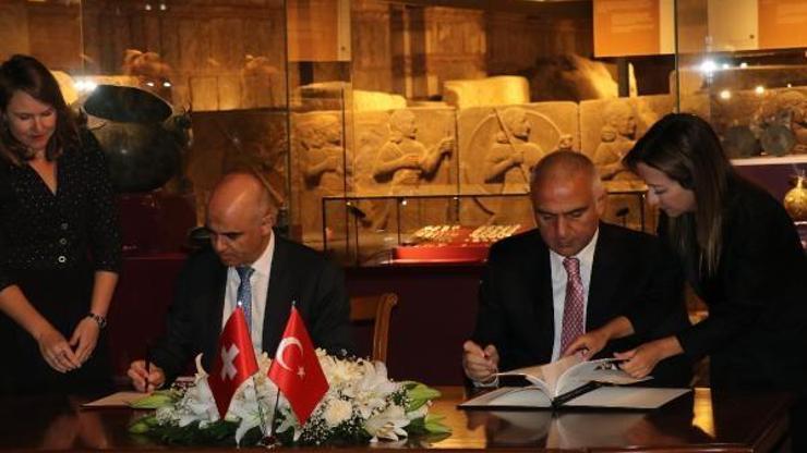Türkiye ile İsviçre arasında arkeolojik kültürel varlıkların iadesi anlaşması