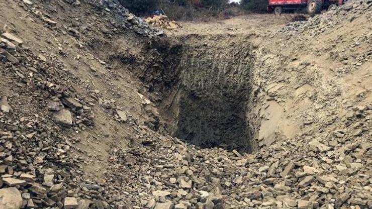 Malkarada toprak kayması: 1 yaralı