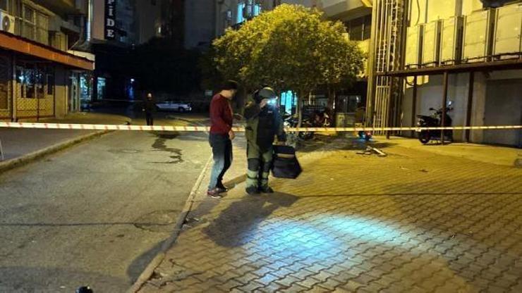 Antalyada şüpheli çanta alarmı