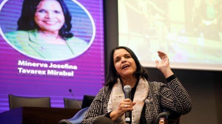 Mirabal, Demokrasi, İnsan Hakları ve Kapsayıcılık konulu söyleşiye katıldı