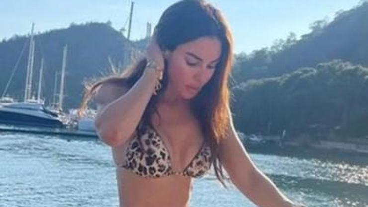Defne Samyeliden bikinili paylaşım: Kasımda deniz