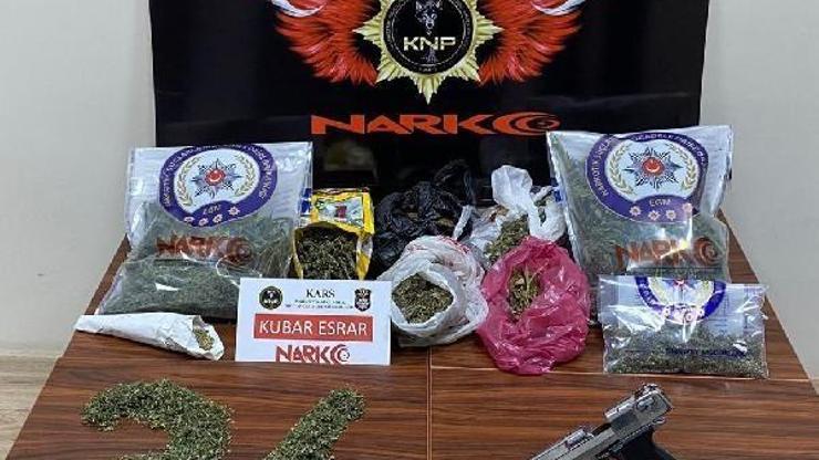 Kars’taki uyuşturucu operasyonunda 8 tutuklama